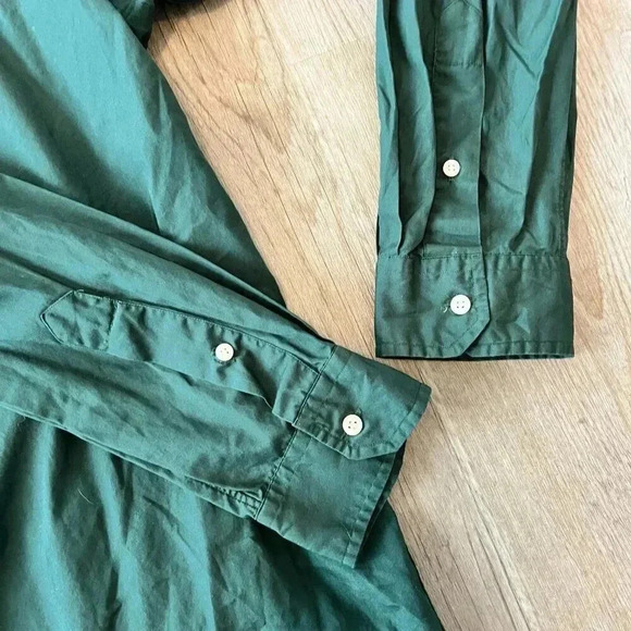 Mens Daniel Cremieux Green Button Up Shirt - XXL - Picture 3 of 5
